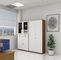 Yüksek Kaliteli Çelik Cam Kapı Ofis Mobilyaları Modern Yatay Dosya Dolabı