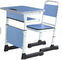 Özelleştirilmiş çevre koruma paslanmaz çelik ofis mobilyaları öğrenci masa sandalye tek masa