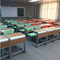 Sınıf Dengesi Ayarlanabilir Tekli Koltuk Masası Masa Okul Mobilyası Kullanılmış Lise Sınıfı Yüksek Kaliteli Tek Set