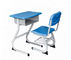 Okul Mobilyaları Çocuk Metal Tekli Masa ve Sandalye Çocuklar İçin Demir Çalışma Masası ve Sandalye