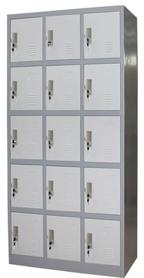 Onbeş Kapı Metal Ofis Dolapları Metal Taban H1850 X W900 X D420 Mm Boyut