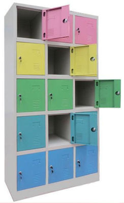 Onbeş Kapı Metal Ofis Dolapları Metal Taban H1850 X W900 X D420 Mm Boyut